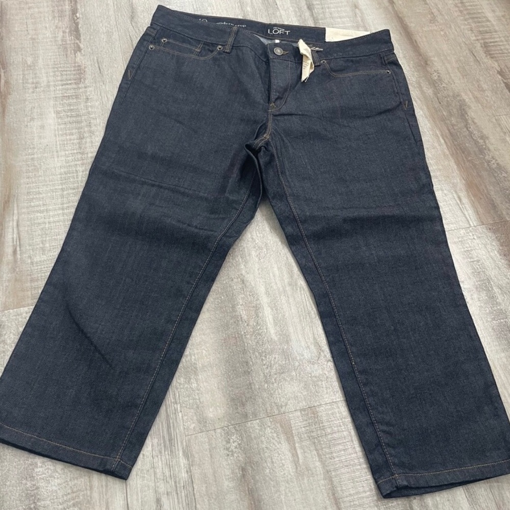 LOFT Ann Taylor Modern Crop Jeans Size 12p